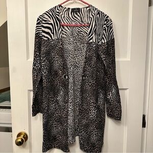 ⭐️ Monari Zebra Print Shrug